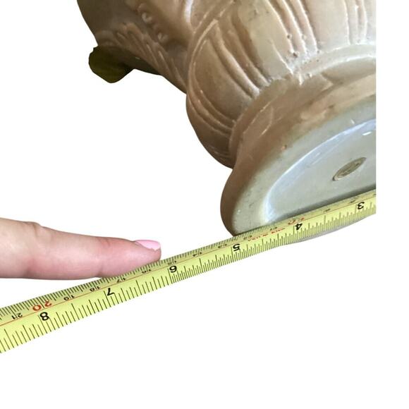 Floral Topiary Set White Christmas Decor White Flower Traditional French Country - Picture 4 of 5